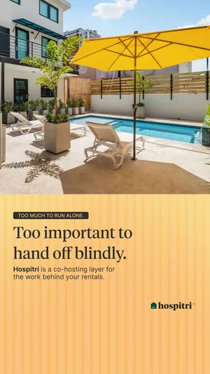 The same Hospitri ad as a 9:16 story