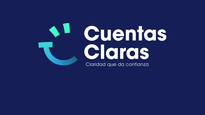 Logo de Cuentas Claras con el lema “Claridad que da confianza”